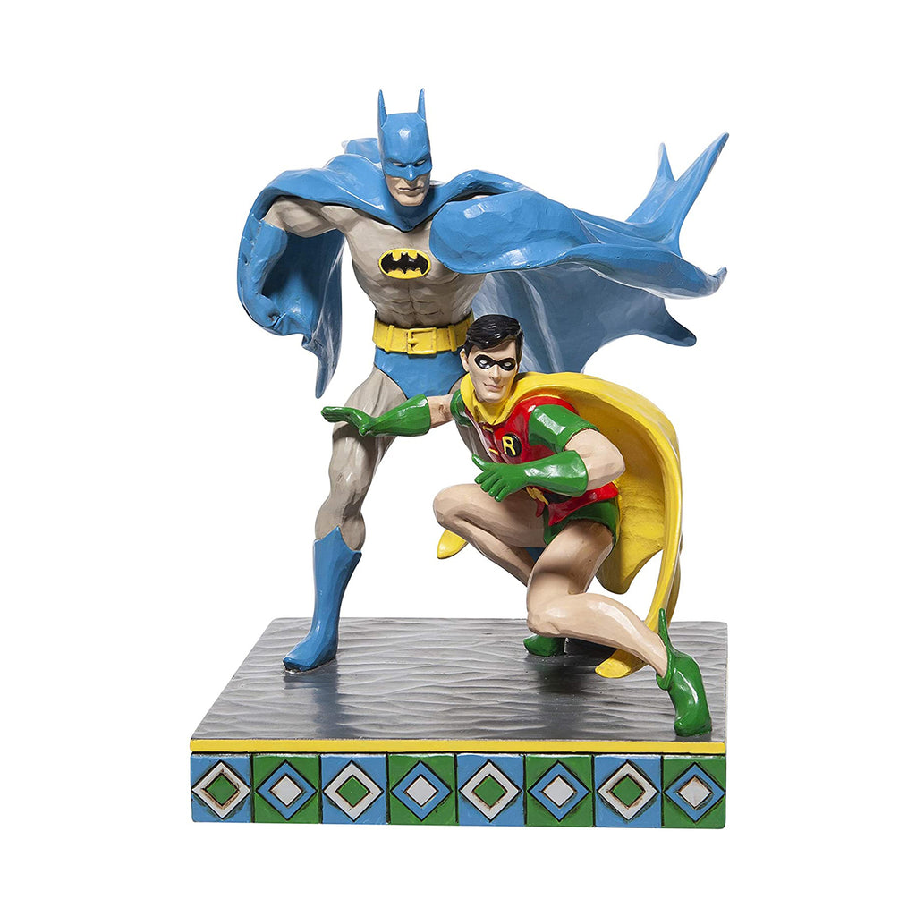Enesco DC Comics Batman And Robin The Dynamic Duo Figurine