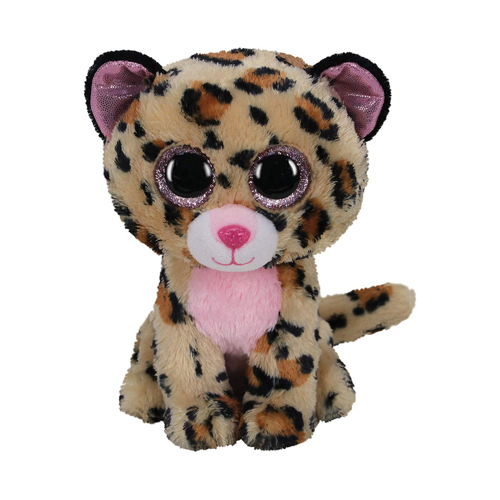 TY Livvie Leopard 6 Inch Plush Figure