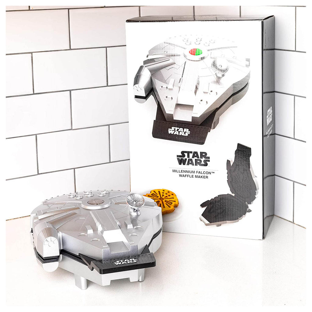 Uncanny Brands Star Wars Millennium Falcon Waffle Maker - Radar Toys