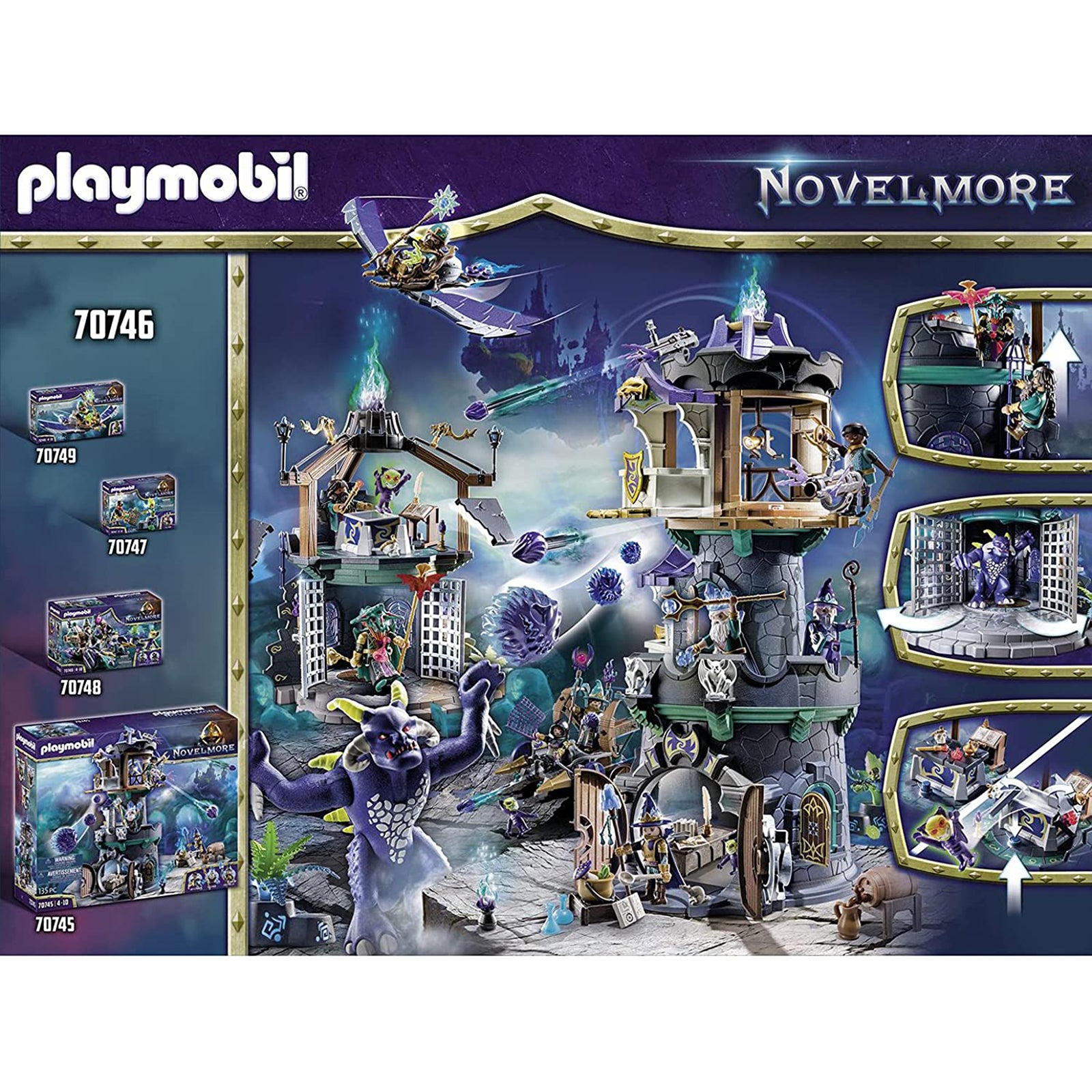 Playmobil Novelmore Violet Vale Demon Lair Set 70746