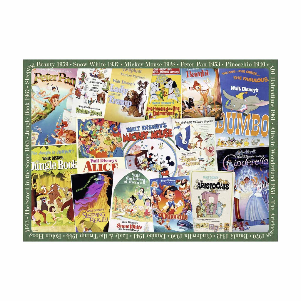 Ravensburger Disney Vintage Movies 1000 Piece Puzzle