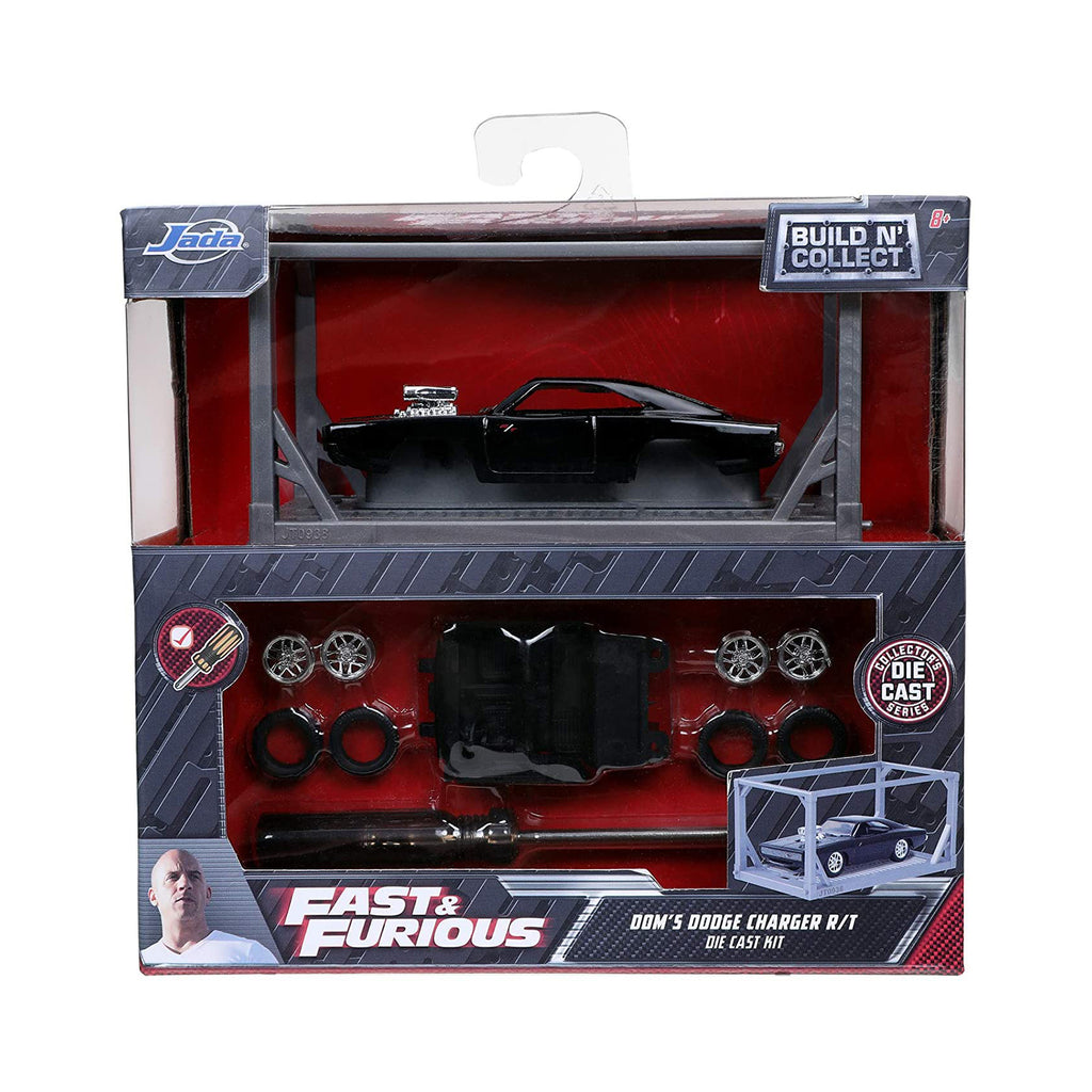 Jada Toys Fast And Furious Dom's Dodge Charger R/T 1:55 Diecast Kit