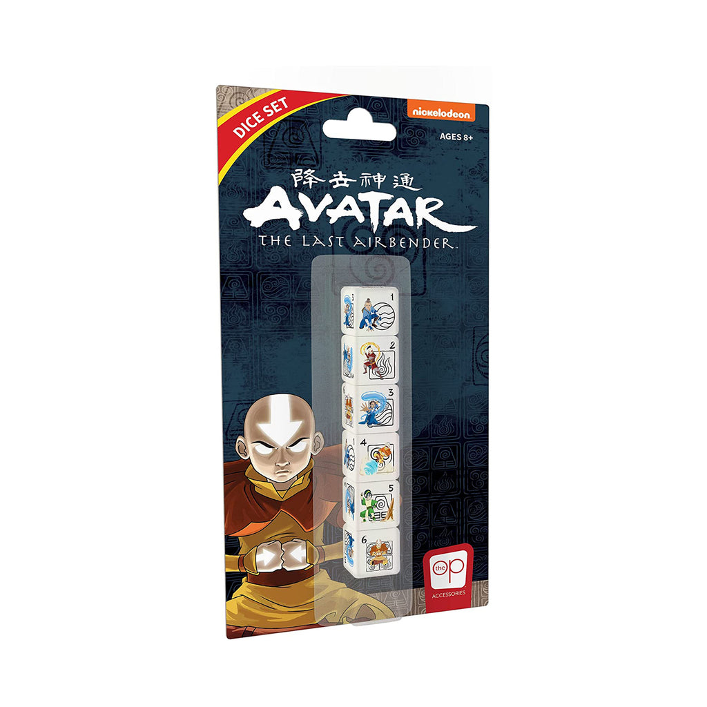 USAopoly Avatar Last Airbender 6 Piece Dice Set - Radar Toys