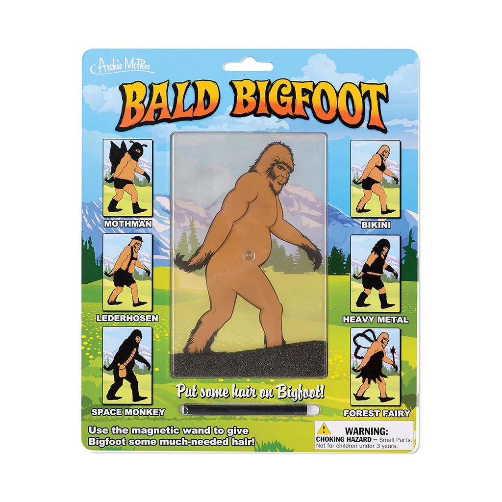 Archie McPhee Bald Bigfoot Set