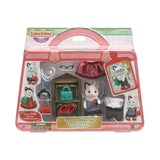 Calico Critters Town Girl Series Tuxedo Cat Fashion Play Set - Radar Toys