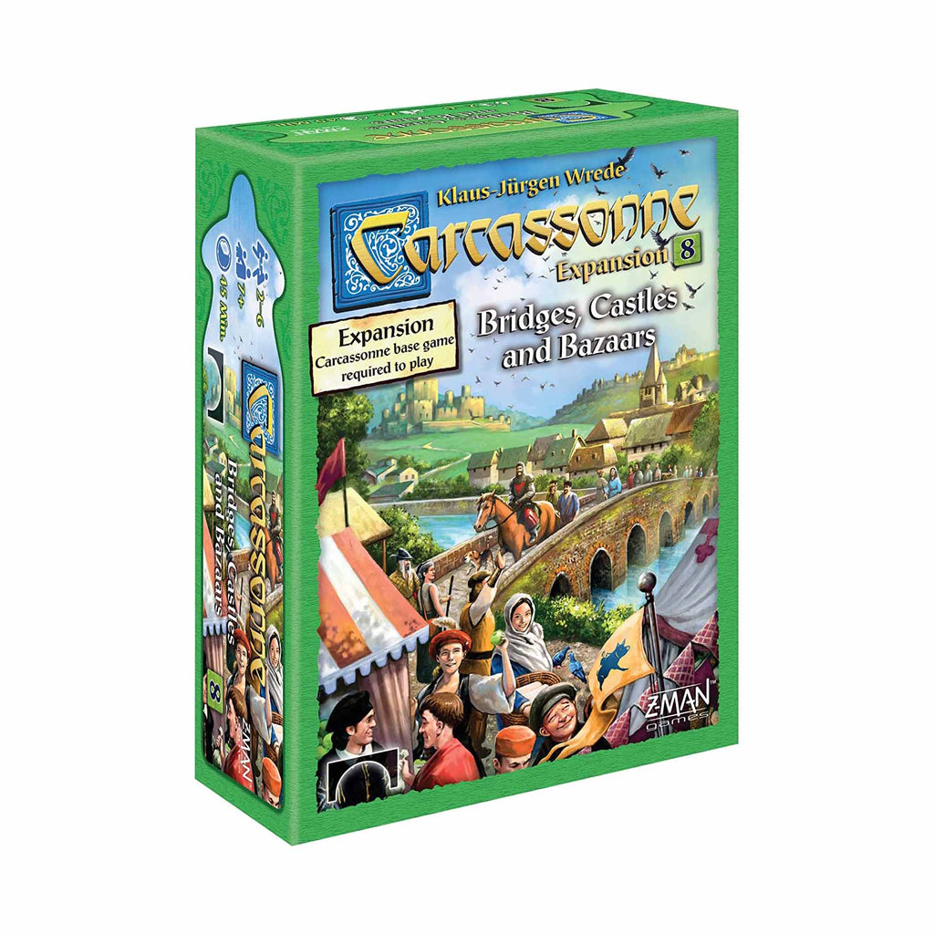 Carcassonne Expansion Set 8 Bridges Castles Bazaars The Board Game