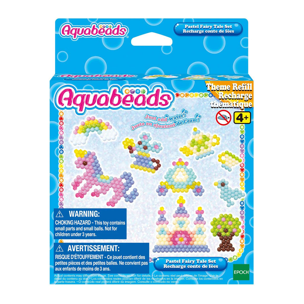 Aquabeads Pastel Fairy Tale Theme Refill Set - Radar Toys