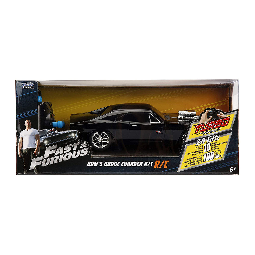 Jada Toys Fast And Furious Dom's Dodge Charger R/T RC Car