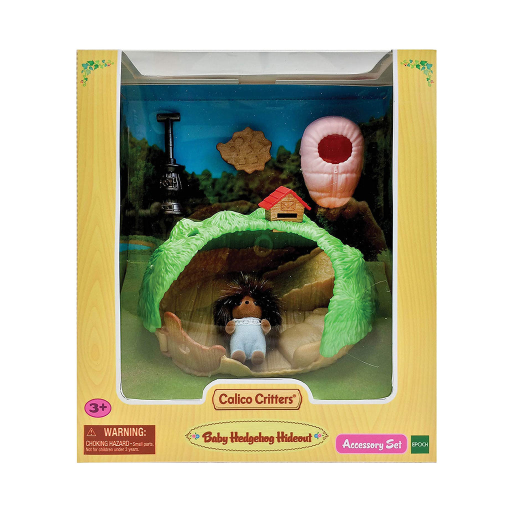 Calico Critters Baby Hedgehog Hideout Figure Set