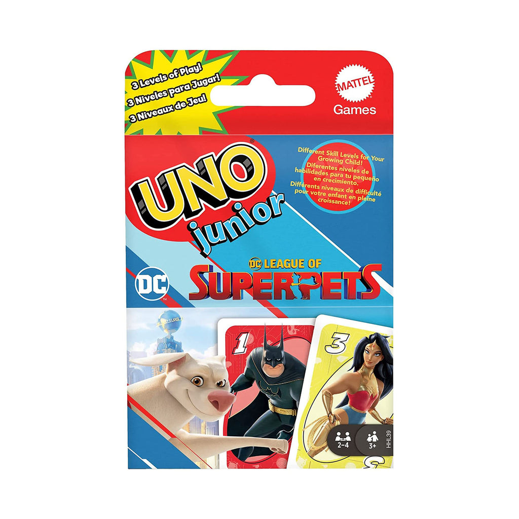 UNO Jr DC Super Pets Card Game