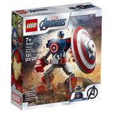 LEGO® Marvel Avengers Captain America Mech Armor Building Set 76168 - Radar Toys