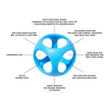 Playmonster Oibo Blue Elastic Baby Ball - Radar Toys