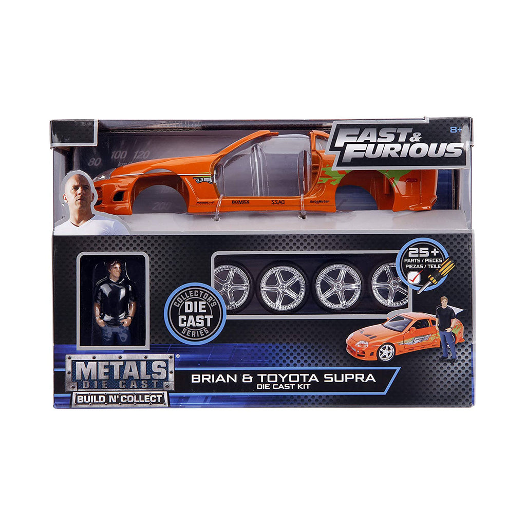 Jada Toys Fast And Furious Brian And Toyota Supra 1:24 Diecast Car