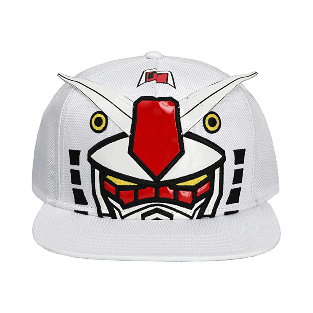 Mobile Suit Gundam Bigface Nylon Flat Bill Snapback Hat