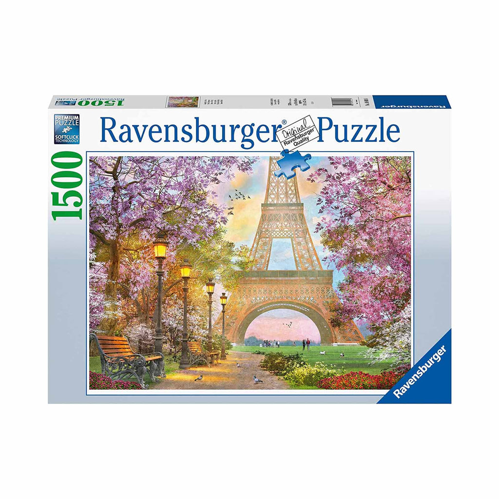 Ravensburger Paris Romance Eiffel Tower 1500 Piece Puzzle