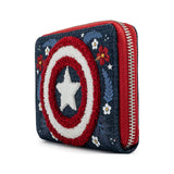 Loungefly Marvel Captain America 80th Anniversary Wallet - Radar Toys