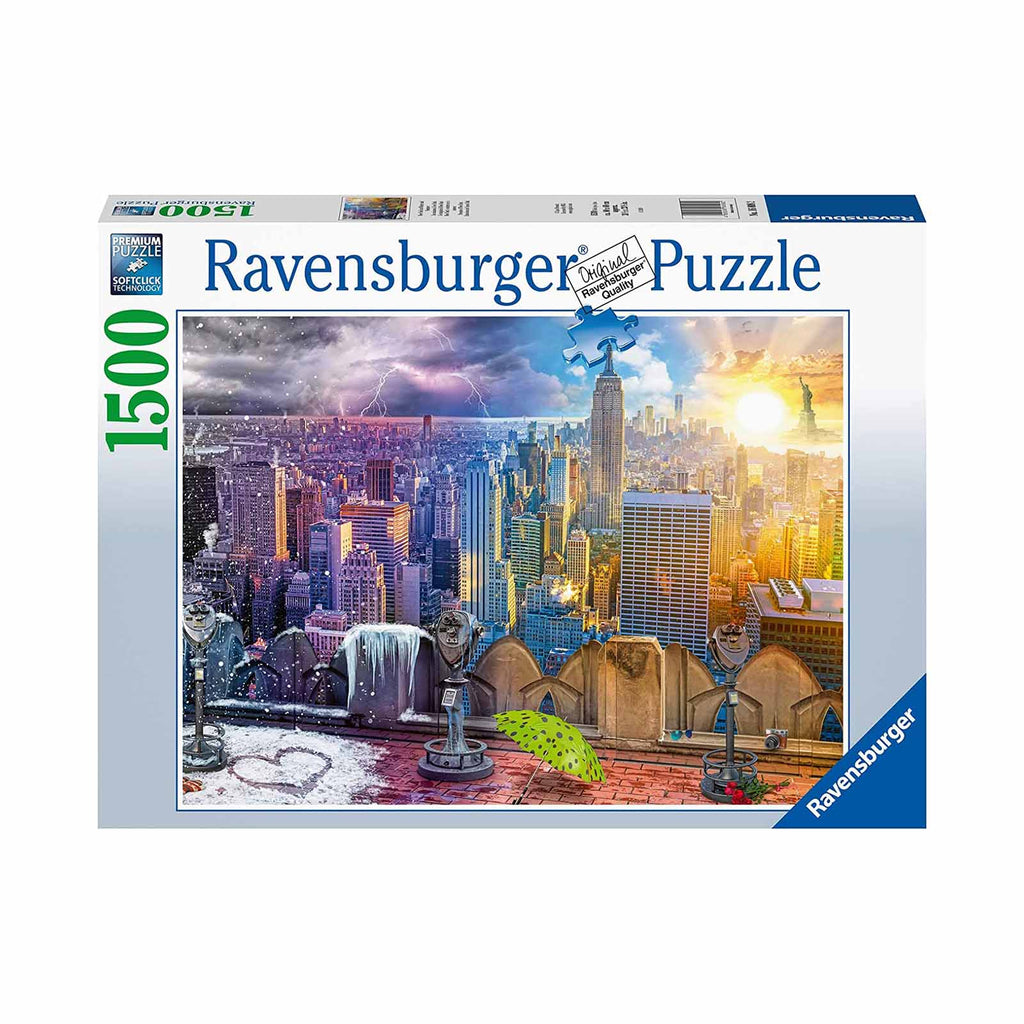 Ravensburger Seasons Of New York 1500 Piece Puzzle