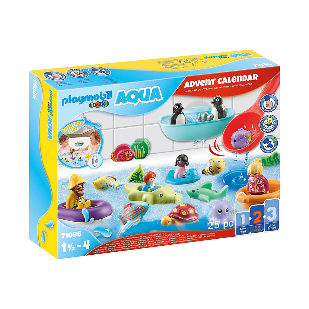 Playmobil 123 Aqua Advent Calendar Building Set 71086