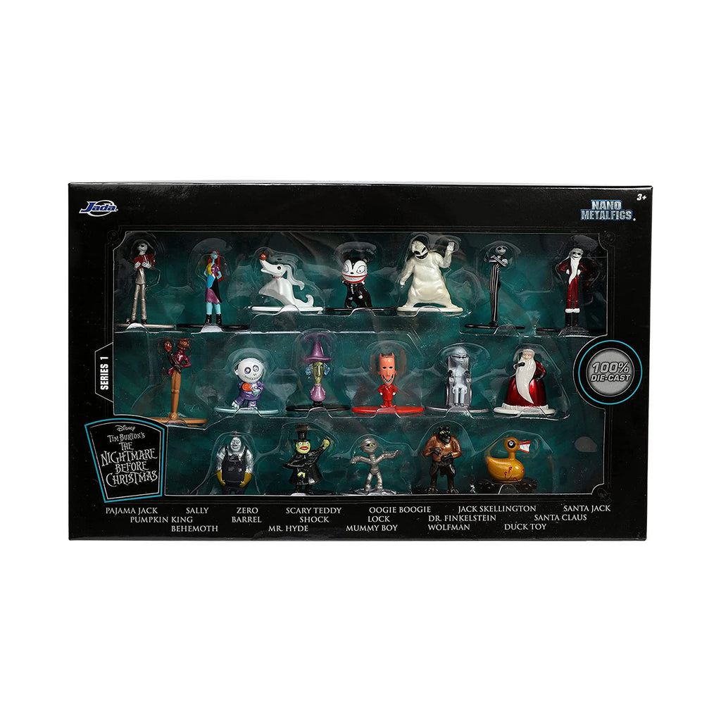 Jada Toys Nano Metalfigs Nightmare Before Christmas Set Of 18 Diecast Mini Figures