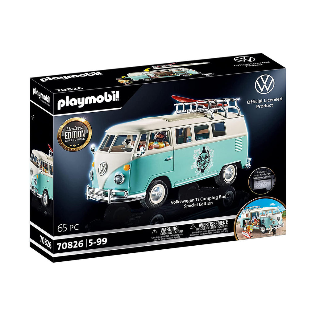 Playmobil Limited Edition Volkswagen T1 Camping Bus Set 70826