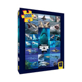 USAopoly Discovery Shark Week Shiver Of Shark 1000 Piece Puzzle - Radar Toys