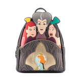 Loungefly Disney Cinderella Villains Scene Evil Stepmother And Step Sisters Mini Backpack - Radar Toys