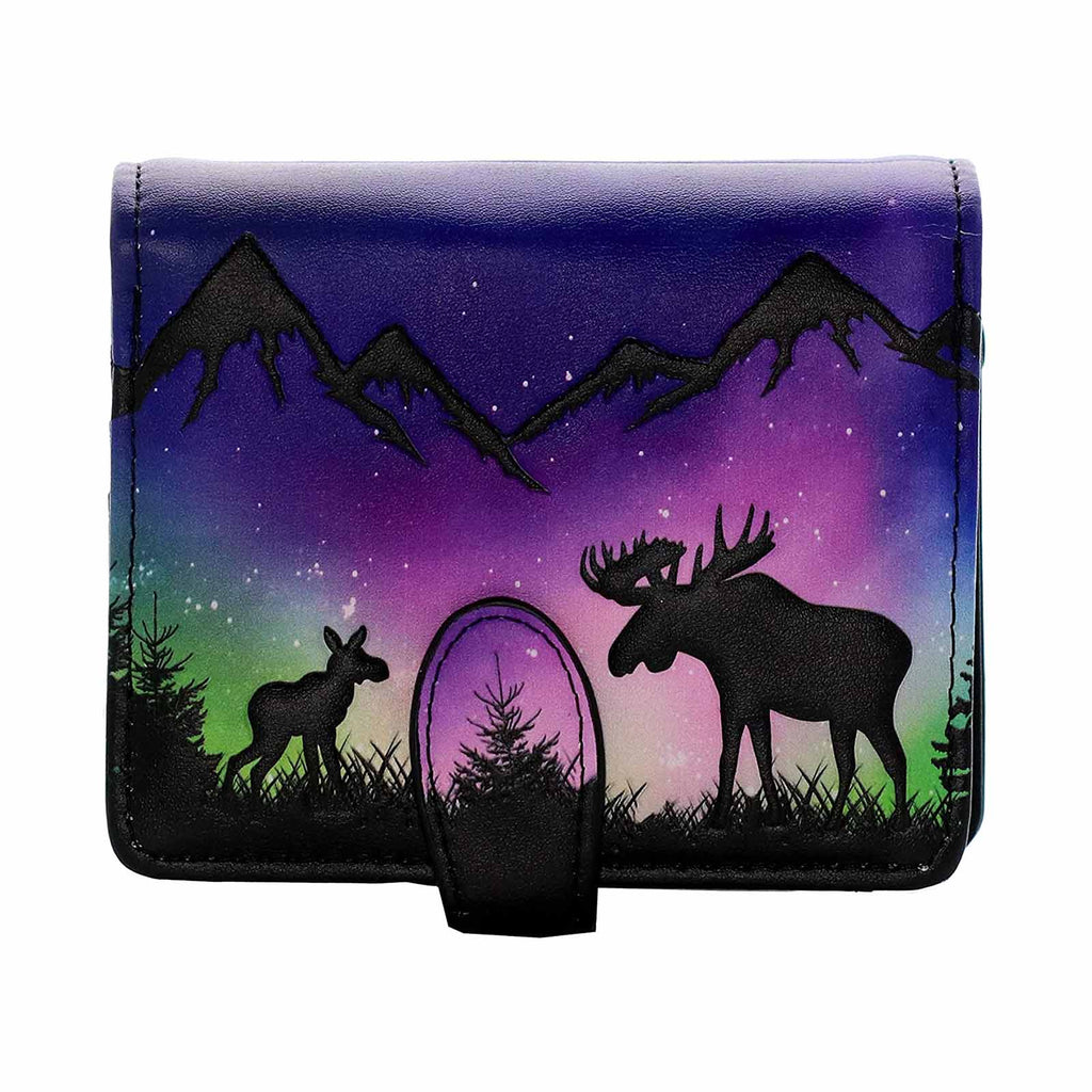 Shagwear Moose Scene Small Zipper Wallet - Radar Toys