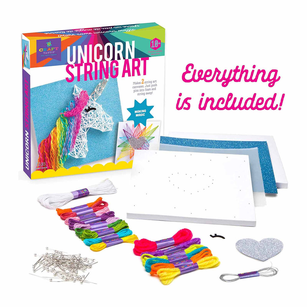 Craft Tastic Unicorn String Art Kit - Radar Toys