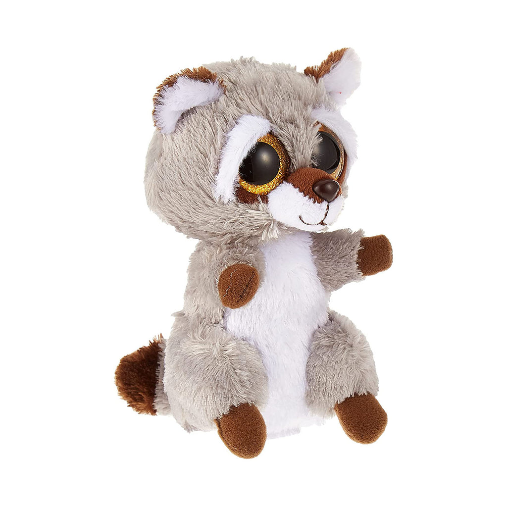 Ty Oakie Raccoon Gray 7 Inch Plush Figure - Radar Toys