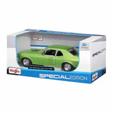 Maisto Special Edition 1970 Chevrolet Nova SS Lime Green 1:24 Diecast Car - Radar Toys