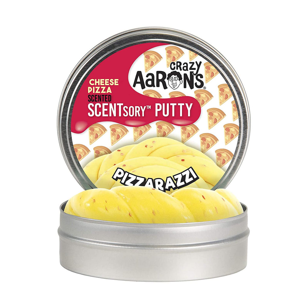 Crazy Aaron's Scentsory Putty Scented 2.75 Inch Pizzarazzi Thinking Putty