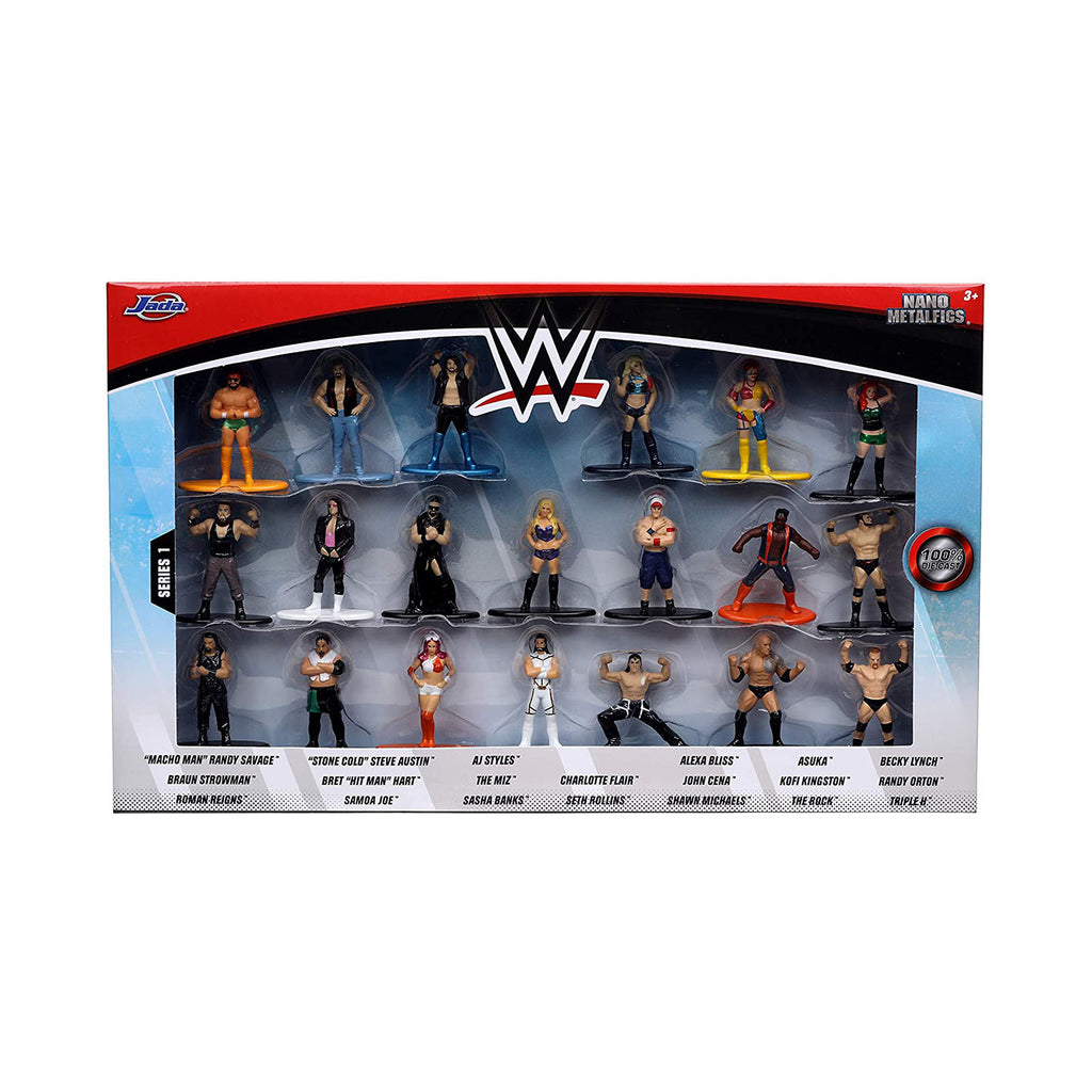 Jada Toys Nano Metalfigs WWE Wave Two 20 Figure Diecast Set
