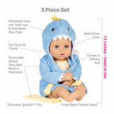Adora Bath Time Baby Dino Baby Doll - Radar Toys