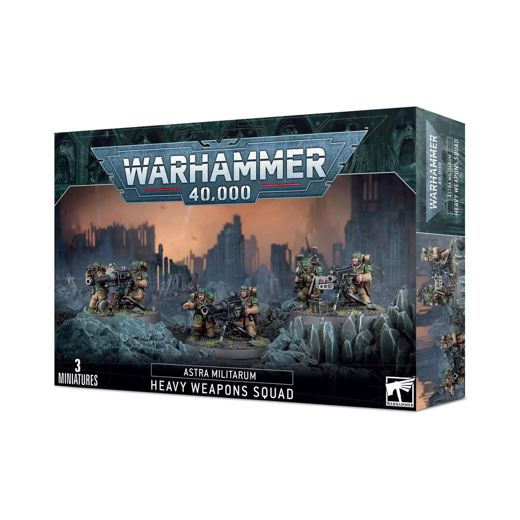 Warhammer 40,000 Astra Militarum Heavy Weapons Squad Building Set