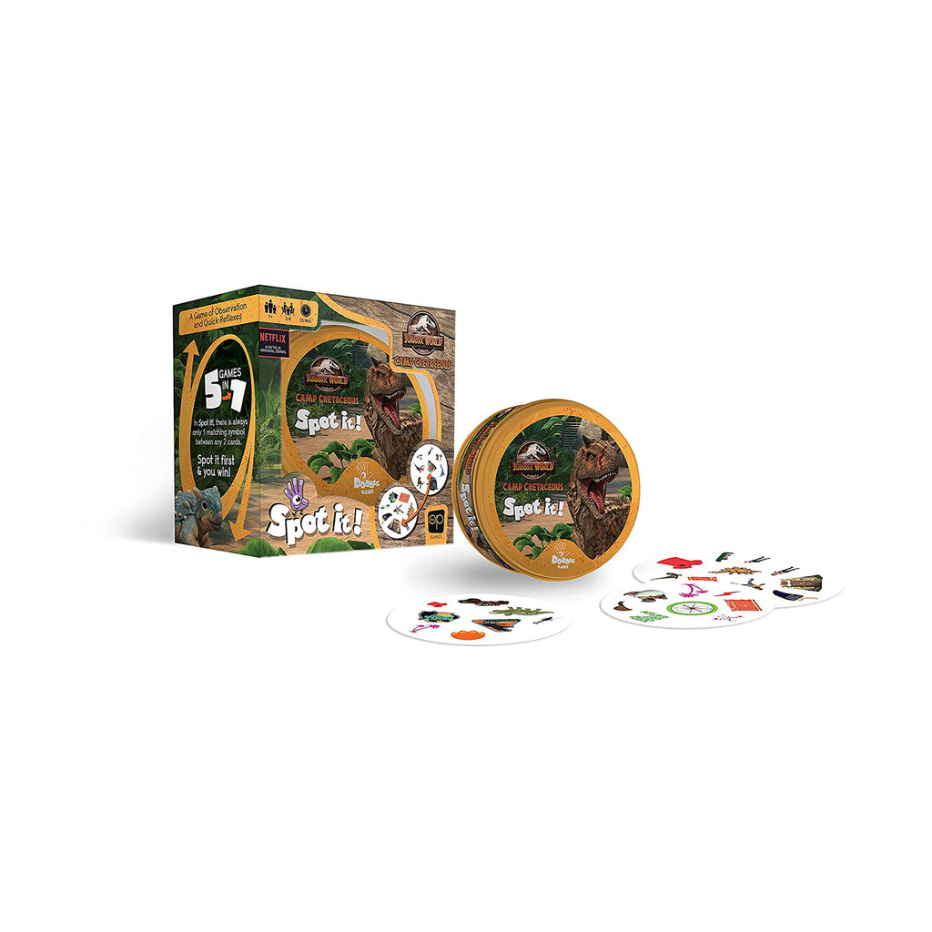 USAopoly Spot It Jurassic World Camp Cretaceous The Game - Radar Toys