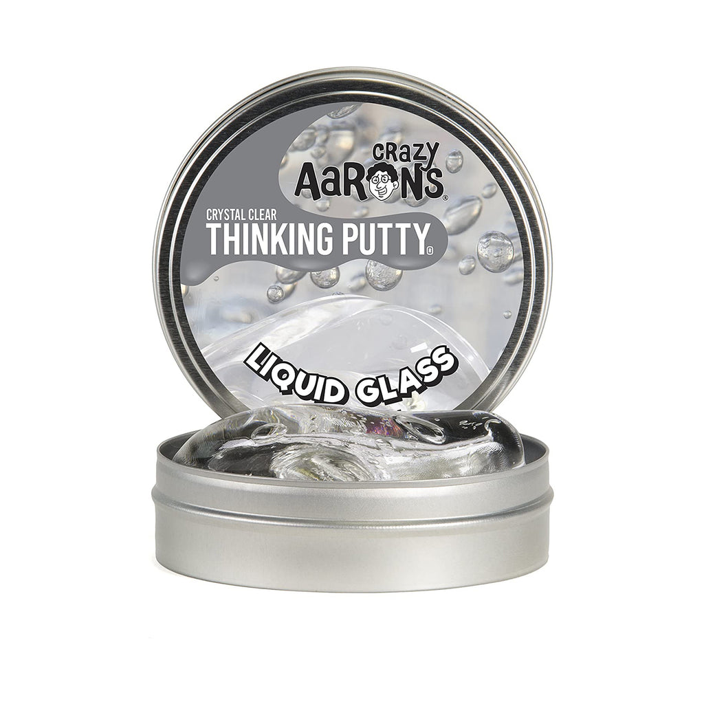 Crazy Aaron's Liquid Glass Clear Thinking Putty