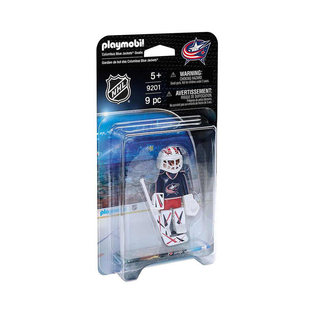 Playmobil NHL Columbus Blue Jackets Goalie Player Set 9201