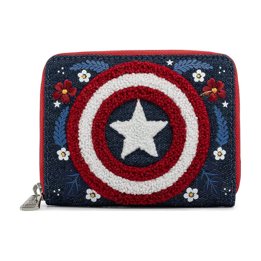 Loungefly Marvel Captain America 80th Anniversary Wallet