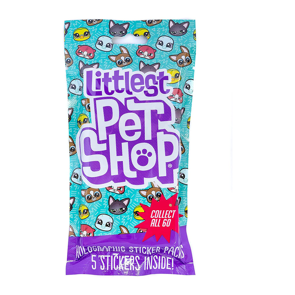 Littlest Pet Shop Holographic Sticker Pack Blind Bag - Radar Toys