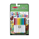 Melissa And Doug On The Go Pets Coloring Pad With Markers Set - Radar Toys