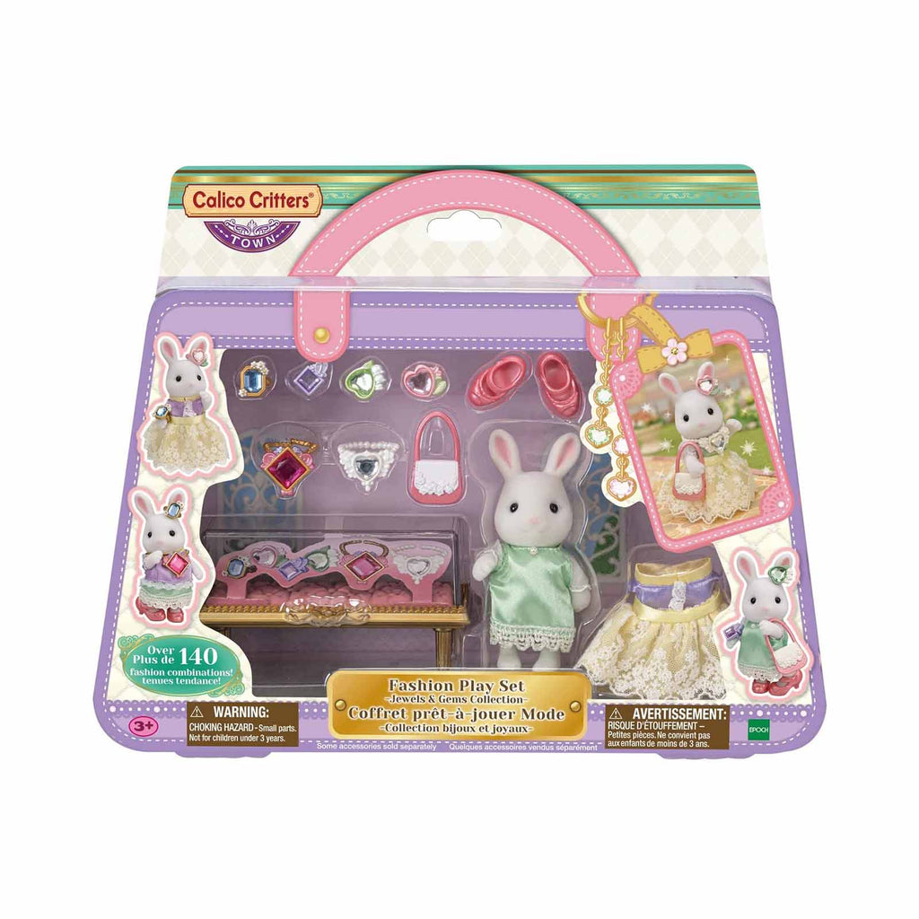 Calico Critters Jewels And Gems Fashion Play Set - Radar Toys