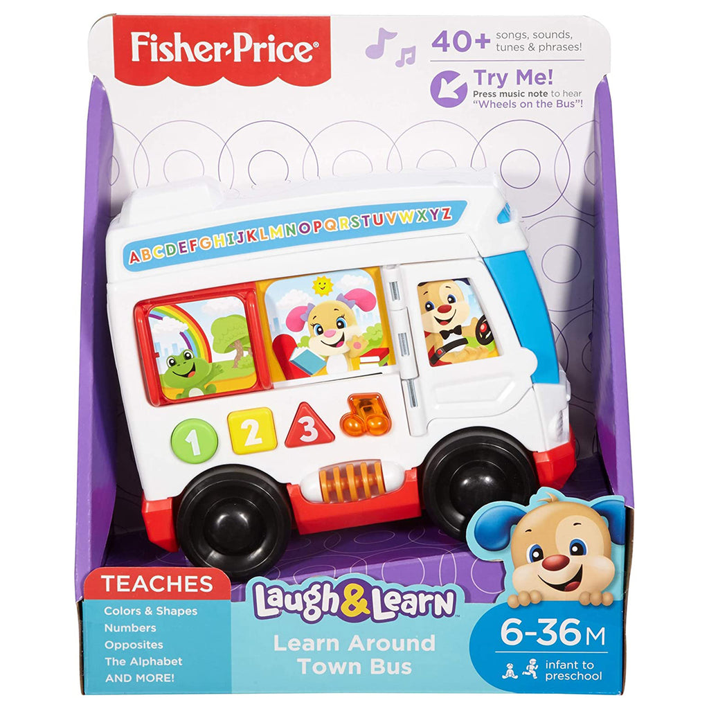 Fisher Price Laugh And Learn Learn Around Town Bus