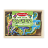 Melissa And Doug Wooden Dinosaur Magnets Set - Radar Toys