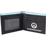 Overwatch Mei Bi-Fold Black And Blue Wallet - Radar Toys