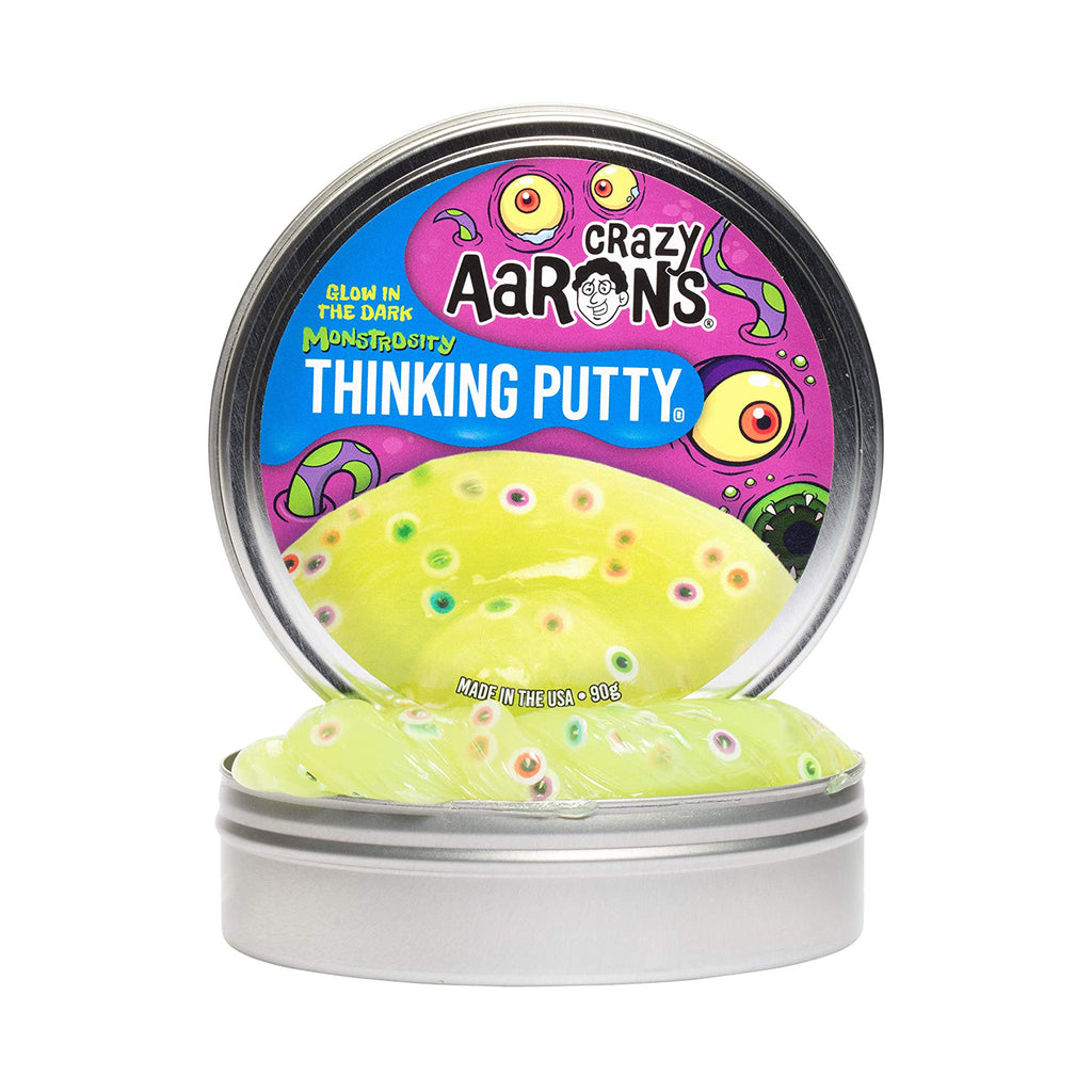 Crazy Aaron's Glow In The Dark Monstrosity Thinking Putty