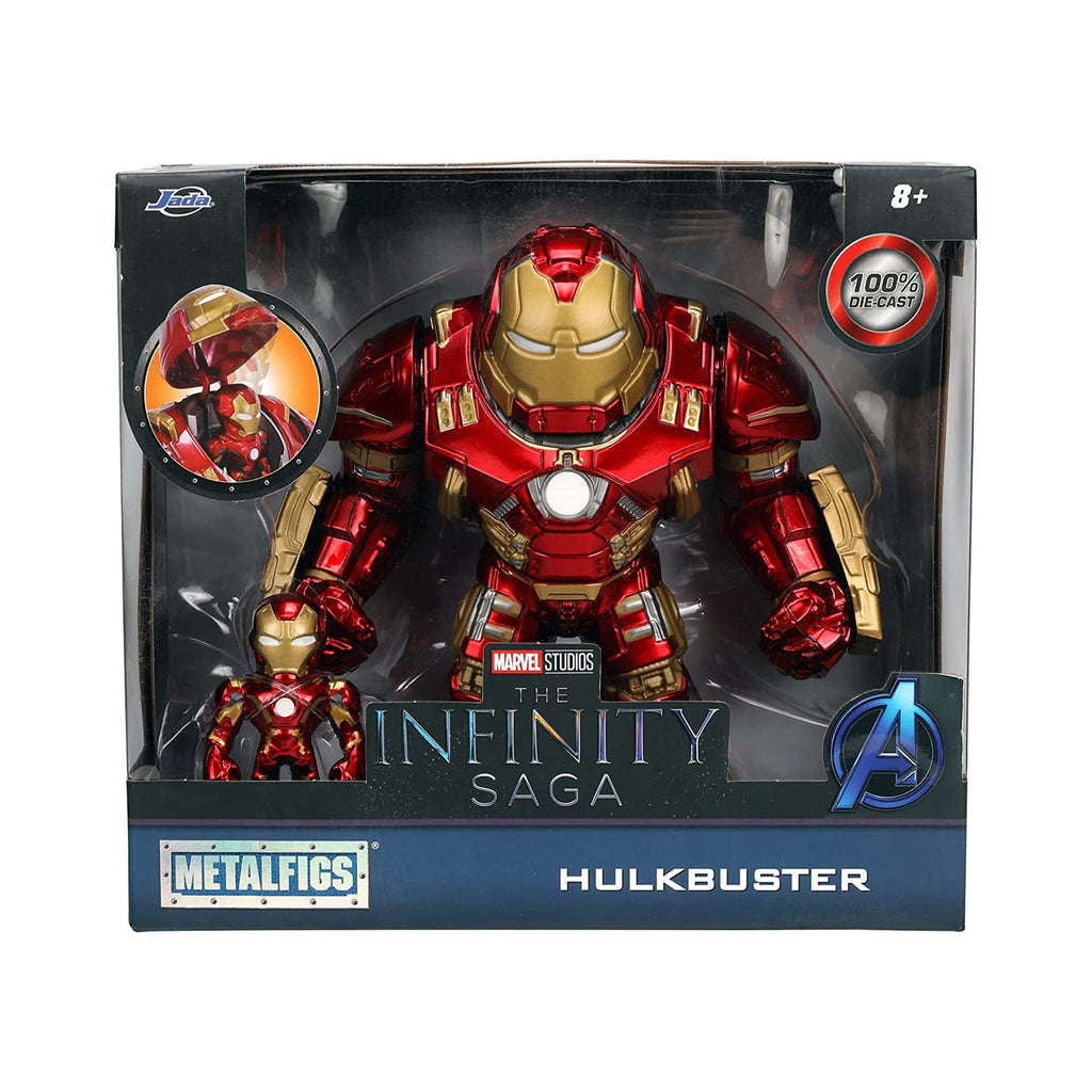 Jada Toys Avengers Infinty Saga Metalfigs Hulkbuster Figure Set