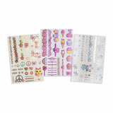 Melissa And Doug Pink Silver Gold Metallic Temporary Tattoos - Radar Toys