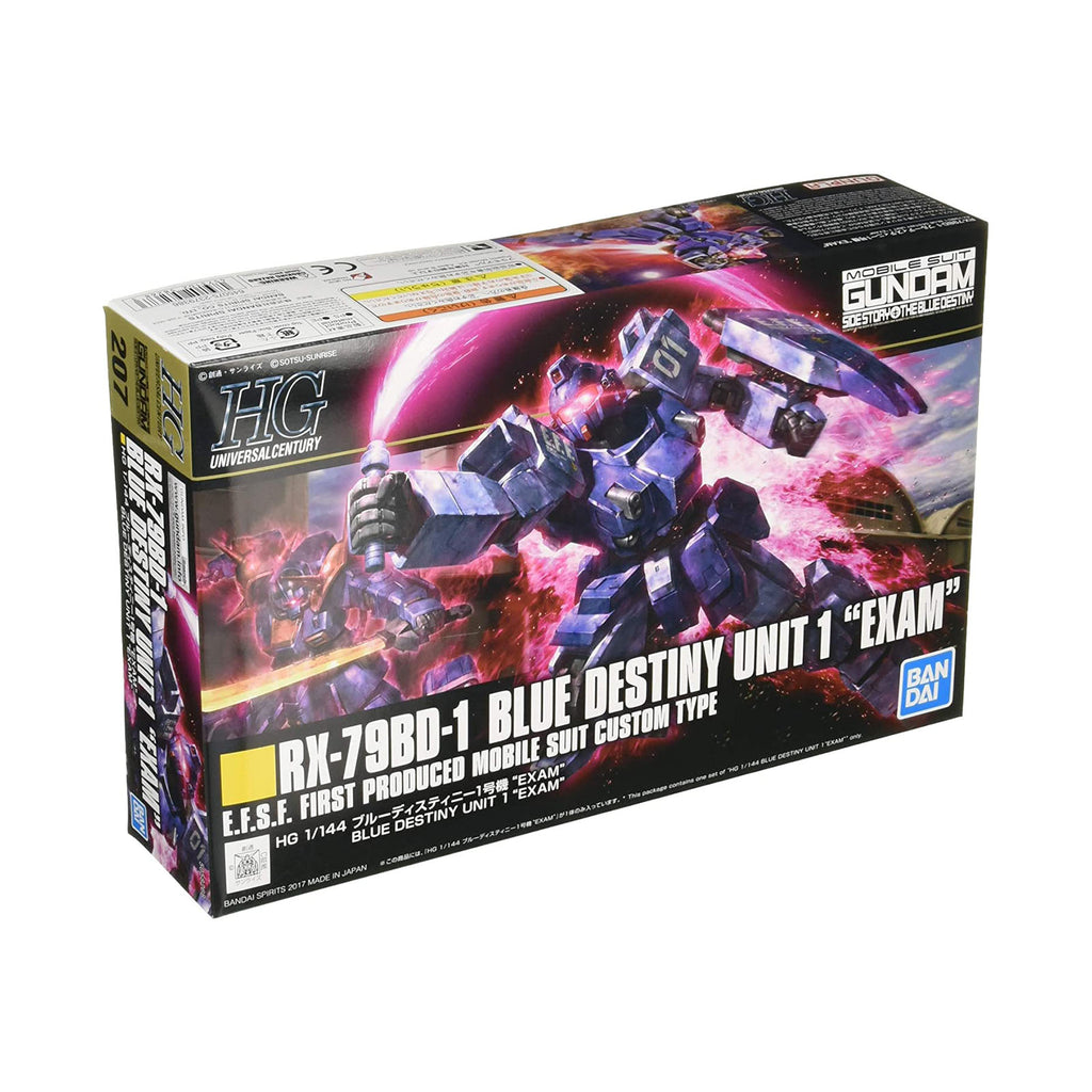 Bandai Gundam Blue Destiny Unit 1 EXAM HG Model Kit