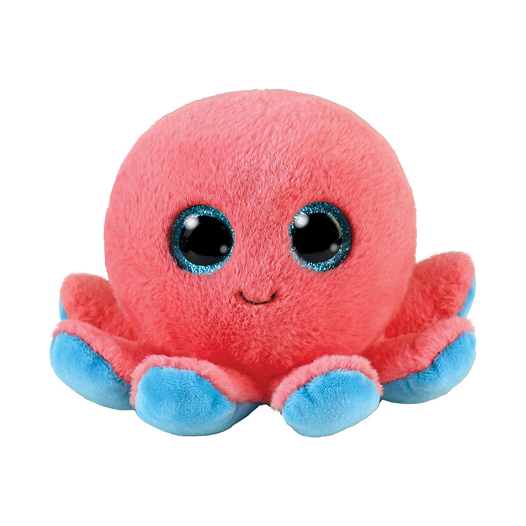 Ty Sheldon Octopus Coral 6 Inch Plush Figure - Radar Toys