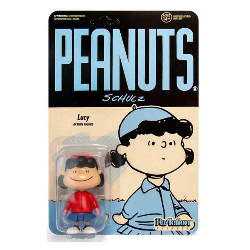 Super7 Peanuts Winter Lucy Reaction Figure